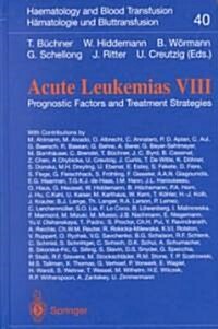 Acute Leukemias VIII (Hardcover)