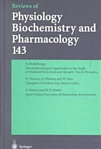 Reviews of Physiology, Biochemistry and Pharmacology (Hardcover)
