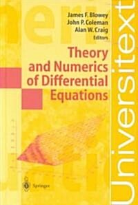 Theory and Numerics of Differential Equations: Durham 2000 (Hardcover, 2001)