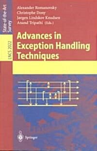 Advances in Exception Handling Techniques (Paperback, 2001)