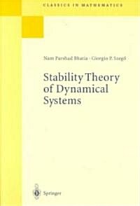 Stability Theory of Dynamical Systems (Paperback, Reprint)