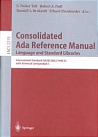 Consolidated ADA Reference Manual: Language and Standard Libraries (Paperback, 2000)