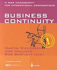 Business Continuity: It Risk Management for International Corporations (Paperback, Softcover Repri)
