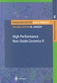 High Performance Non-Oxide Ceramics II (Hardcover)