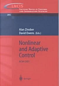 Nonlinear and Adaptive Control: Ncn4 2001 (Paperback, 2003)