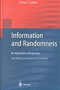 Information and Randomness: An Algorithmic Perspective (Hardcover, 2, 2002)