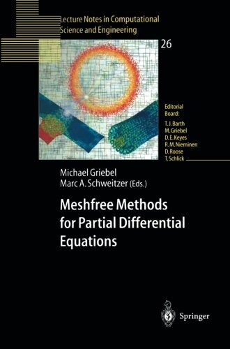 Meshfree Methods for Partial Differential Equations (Paperback, 2003)
