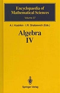 Algebra IV: Infinite Groups. Linear Groups (Hardcover, 1993)