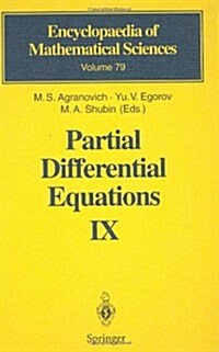 Partial Differential Equations IX: Elliptic Boundary Value Problems (Hardcover, 1997)