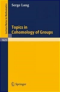 Topics in Cohomology of Groups (Paperback)
