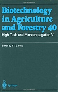 High-Tech and Micropropagation VI (Hardcover)