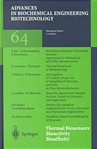 Thermal Biosensors Bioactivity Bioaffinity (Hardcover, 1999)