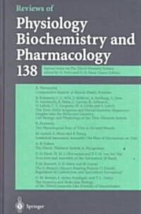 Reviews of Physiology, Biochemistry and Pharmacology 138 (Hardcover)
