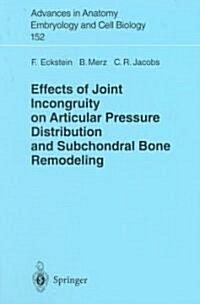 Effects of Joint Incongruity on Articular Pressure Distribution and Subchondral Bone Remodeling (Paperback, Softcover Repri)