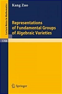 Representations of Fundamental Groups of Algebraic Varieties (Paperback)