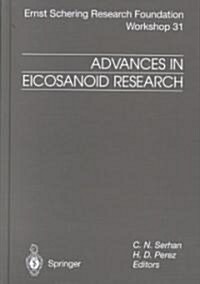Advances in Eicosanoid Research (Hardcover)