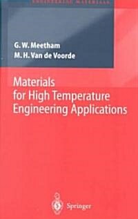 Materials for High Temperature Engineering Applications (Hardcover)