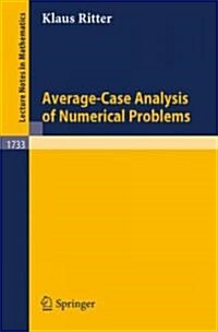 Average-Case Analysis of Numerical Problems (Paperback)