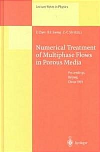 Numerical Treatment of Multiphase Flows in Porous Media: Proceedings of the International Workshop Held at Beijing, China, 2-6 August 1999 (Hardcover, 2000)
