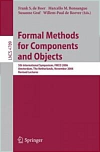 Formal Methods for Components and Objects (Paperback)