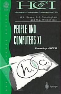 People and Computers XI: Proceedings of Hci96 (Paperback)