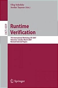 Runtime Verification (Paperback)