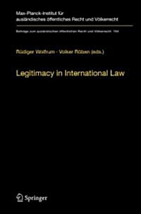 Legitimacy in International Law (Hardcover)