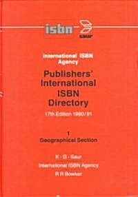 Publishers International Isbn Directory (Hardcover, 17th)