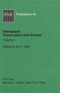 Newspaper Preservation and Access (Hardcover)