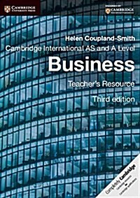 Cambridge International AS and A Level Business Teachers Resource CD-ROM (CD-ROM, 3 Revised edition)