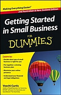 Getting Started in Small Business For Dummies (Paperback, Australian and New Zealand ed)