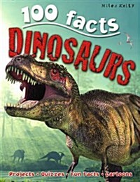 100 Facts Dinosaurs (Paperback)