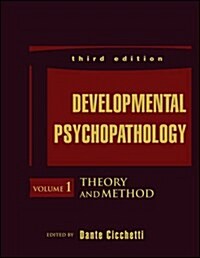 Developmental Psychopathology, Theory and Method (Hardcover, 3, Volume 1)