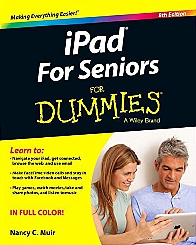 iPad for Seniors for Dummies (Paperback, 8, Revised)