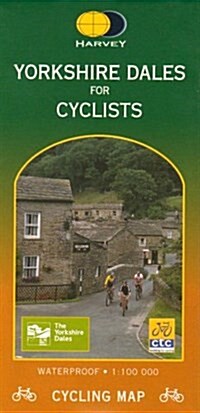 Yorkshire Dales for Cyclists (Sheet Map, folded)