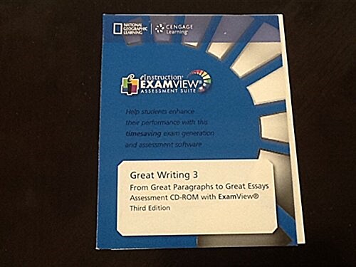 Great Writing 3 : Assessment CD-ROM with ExamView