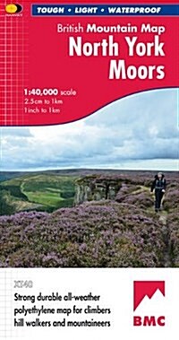 North York Moors (Sheet Map, folded)