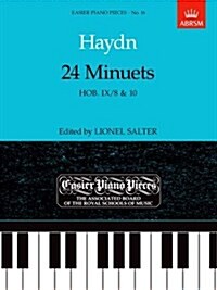 24 Minuets, Hob.IX/8 & 10 : Easier Piano Pieces 16 (Sheet Music)