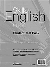 Reading : Level 3: Student Test Pack (Paperback, Student ed)
