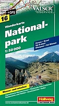 Nationalpark : HAL.WK.16 (Sheet Map)