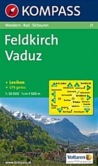 21: Feldkirch - Vaduz 1:50, 000 (Package)