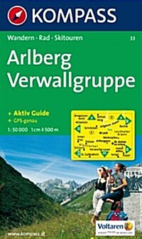 33: Arlberg - Nordl. Verwallgruppe 1:50, 000 (Package)