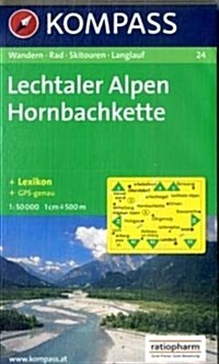 24: Lechtaler Alpen - Hornbachkette 1:50, 000 (Package)
