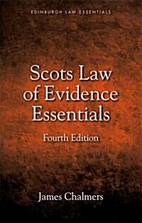 Scottish Evidence Law Essentials (Hardcover)
