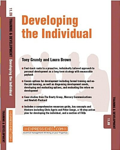 Developing the Individual : Training and Development 11.9 (Paperback)