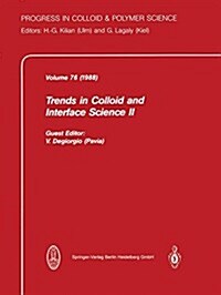 Trends in Colloid and Interface Science II (Paperback, Softcover Repri)