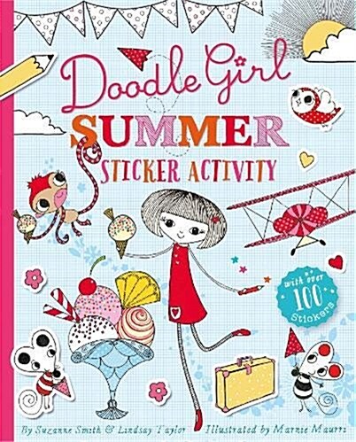 Doodle Girl Summer Sticker Activity (Paperback)