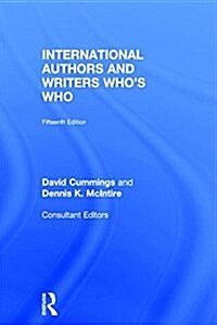 International Authors and Writers Whos Who (Hardcover)