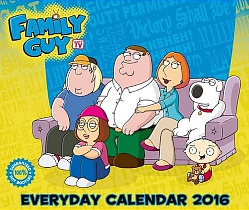 The Official Family Guy 2016 Desk Block Calendar (Calendar)