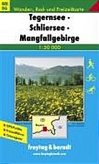Tegernsee-Schliersee-Mangfallgebirge GPS : FBW.WKD6 (Sheet Map)